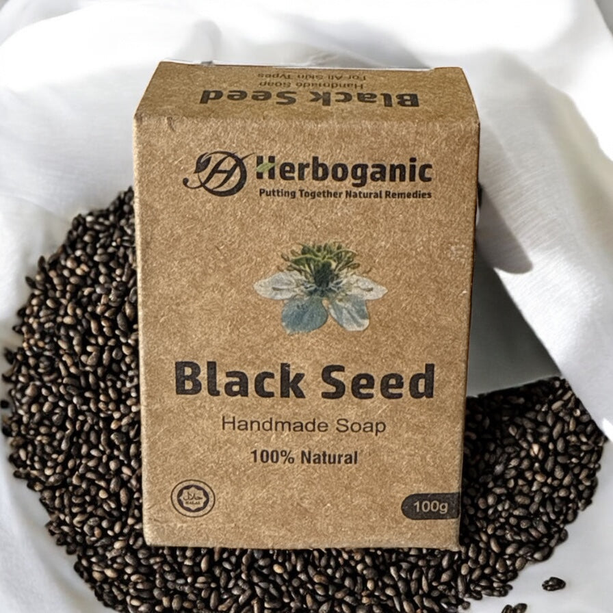 Herboganic Black Seed Handmade Soap -3.5 oz
