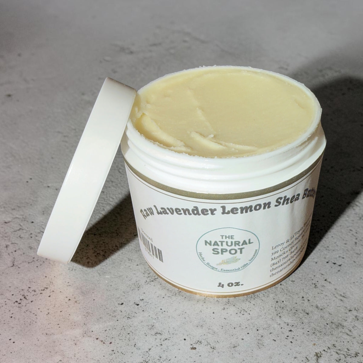 Calming Raw Lavender Lemon Butter for Complete Skin Comfort