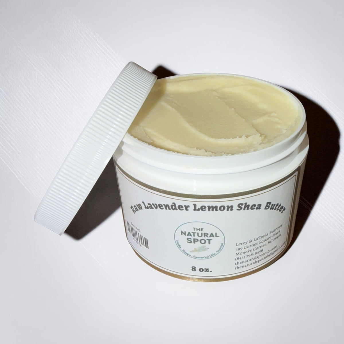 Calming Raw Lavender Lemon Butter for Complete Skin Comfort