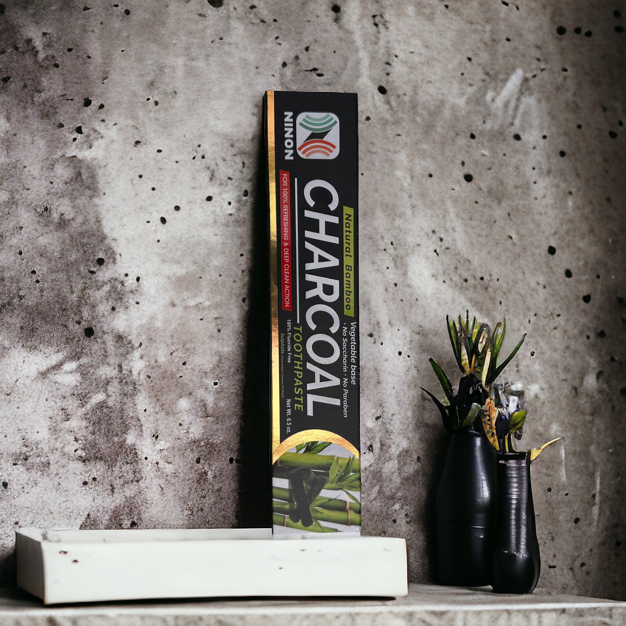 Ninon: Natural Bamboo Charcoal Toothpaste