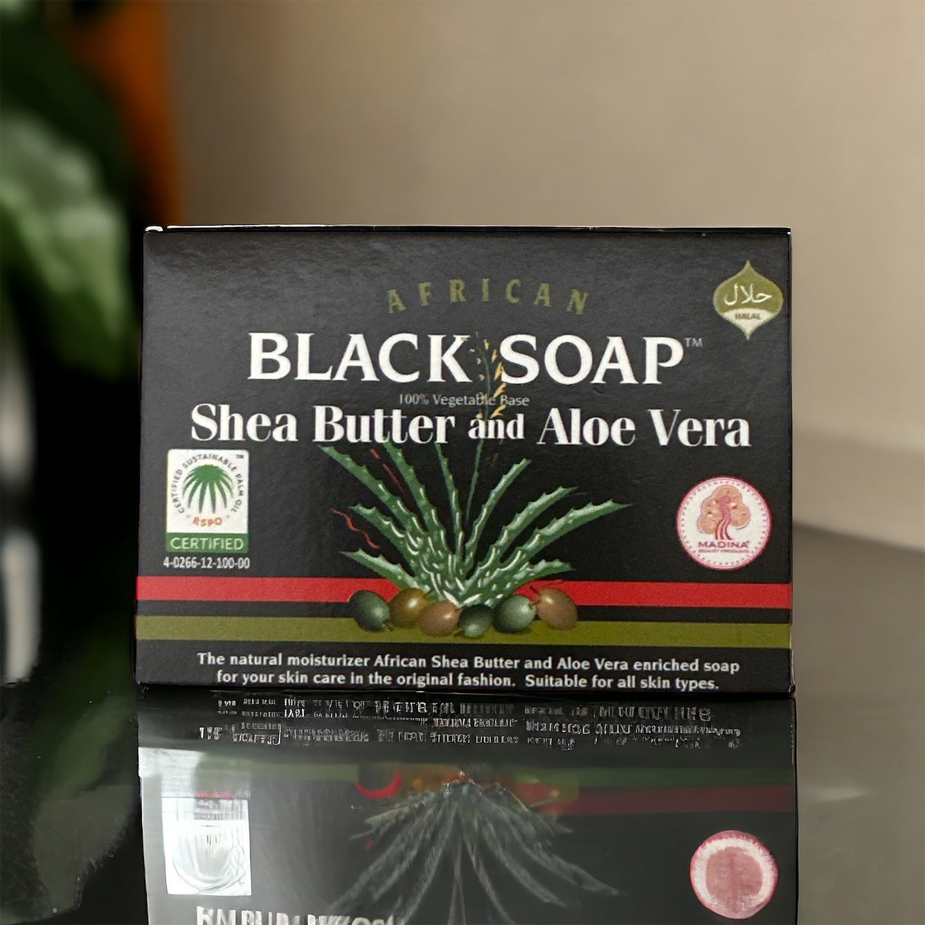 Madina: Shea Butter & Aloe Vera Soap - 3.5 oz.