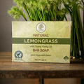 Madina: Natural Lemongrass Soap - 3.5 oz