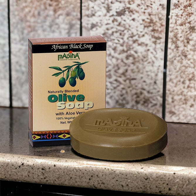 Madina: Olive Soap w/ Aloe Vera - 3.5 oz.