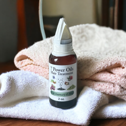 7 Power Oils Hair Treatment with Rosemary & Mint