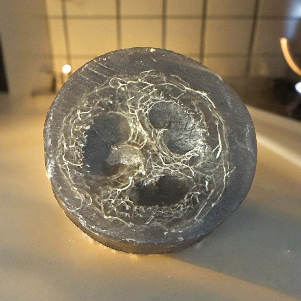 Herboganic Black Seed Loofah Soap - Handmade Herbal Soap for Refresh