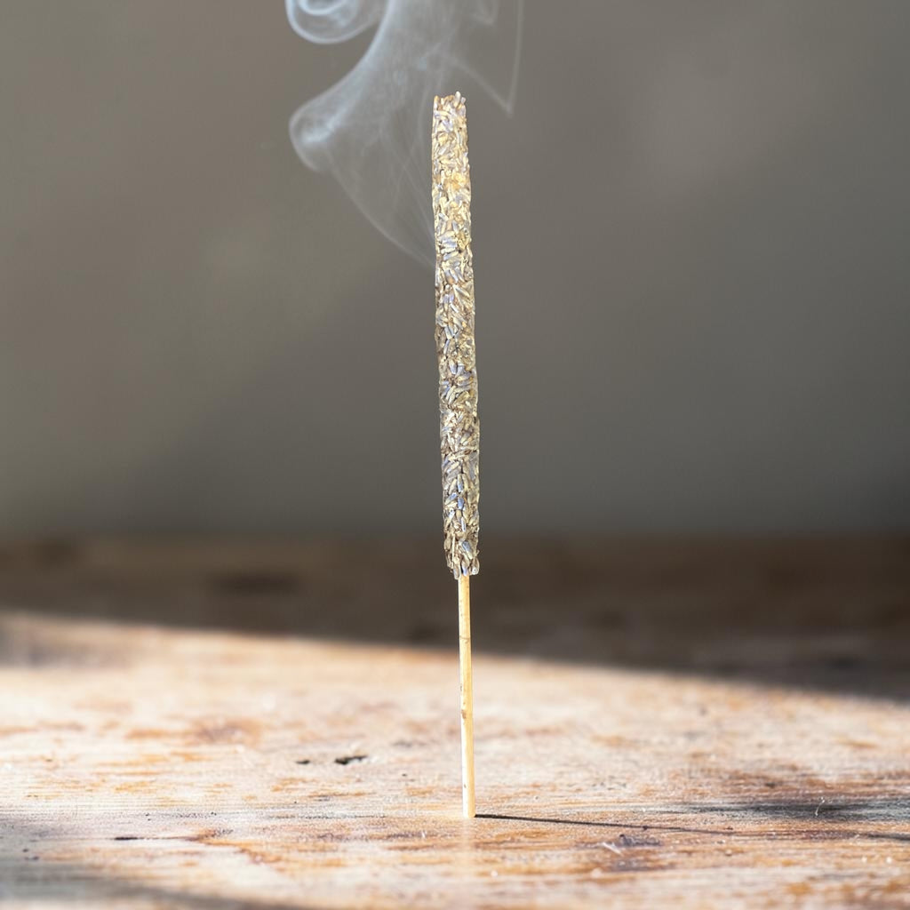 Green Tree Botanical Incense - Lavender (9 Thick Sticks)