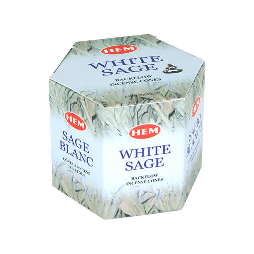 White Sage Cone Incense (40) pack