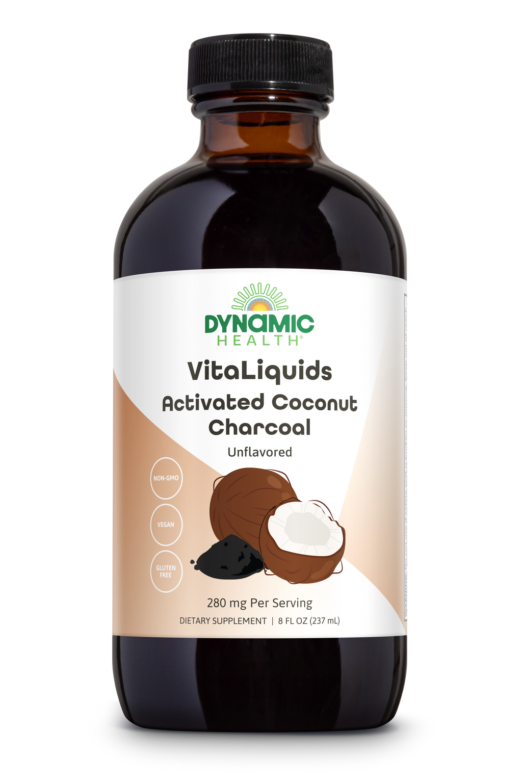 Activated Coconut Charcoal VitaLiquid Drops
