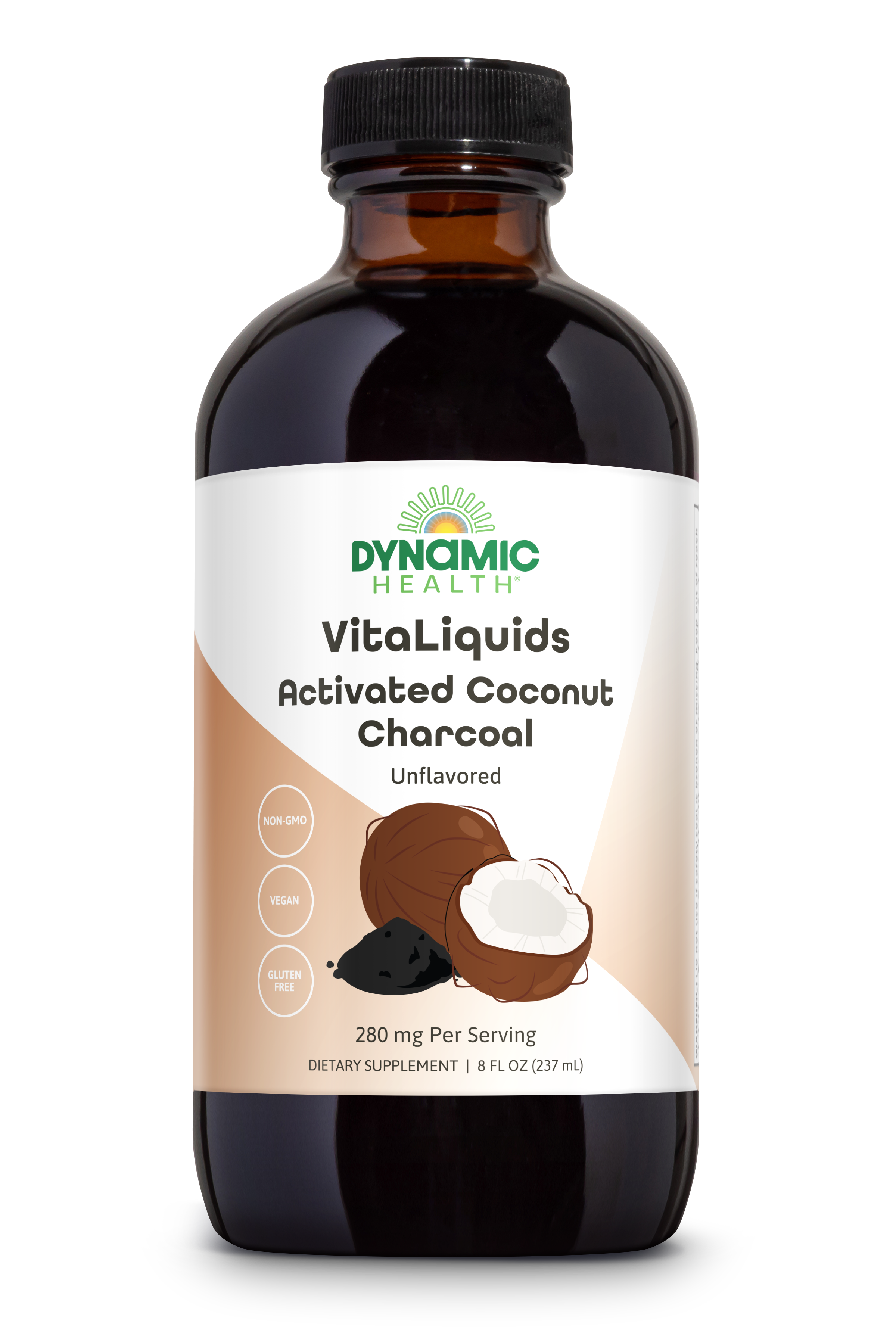 Activated Coconut Charcoal VitaLiquid Drops