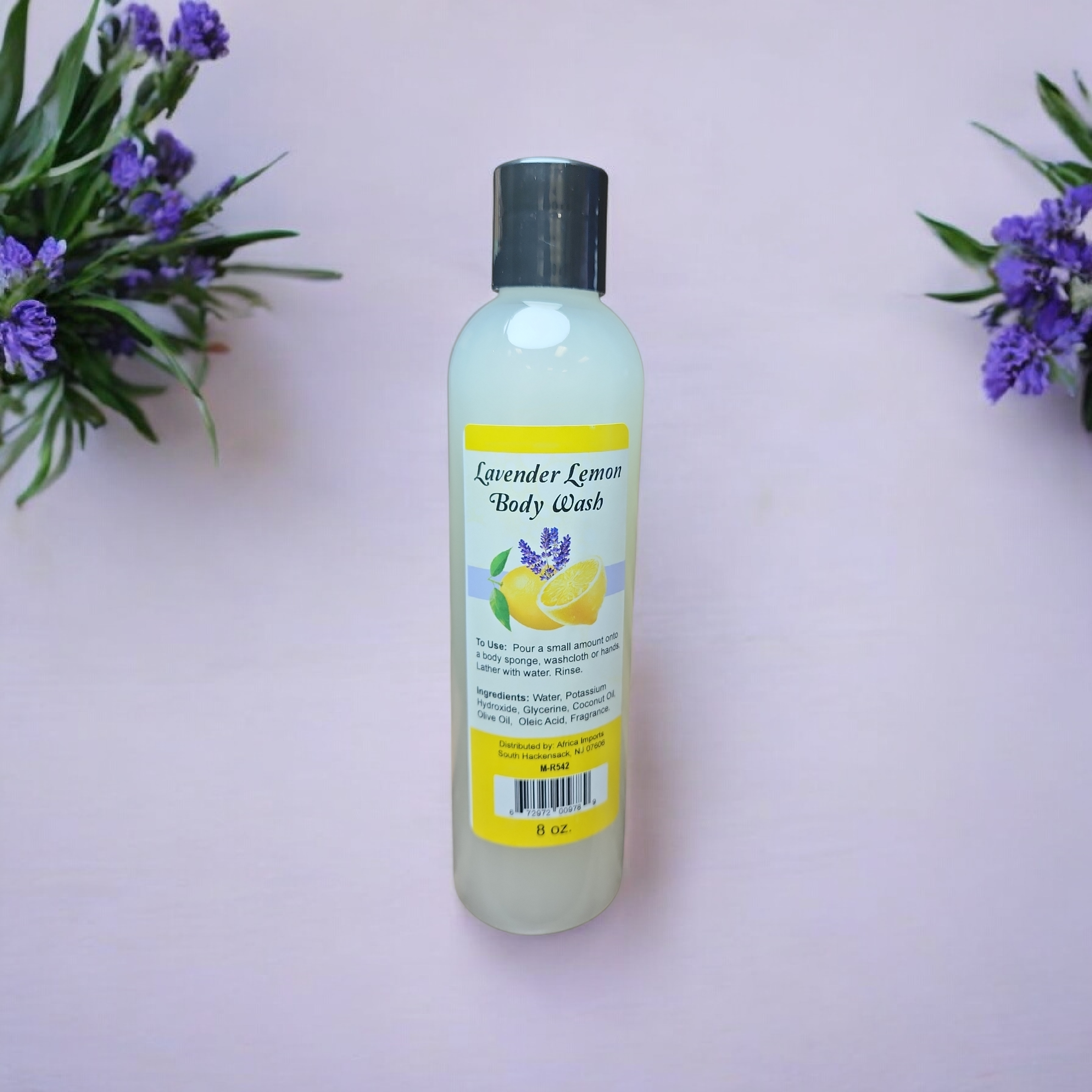Lavender Lemon Body Wash - 8 oz
