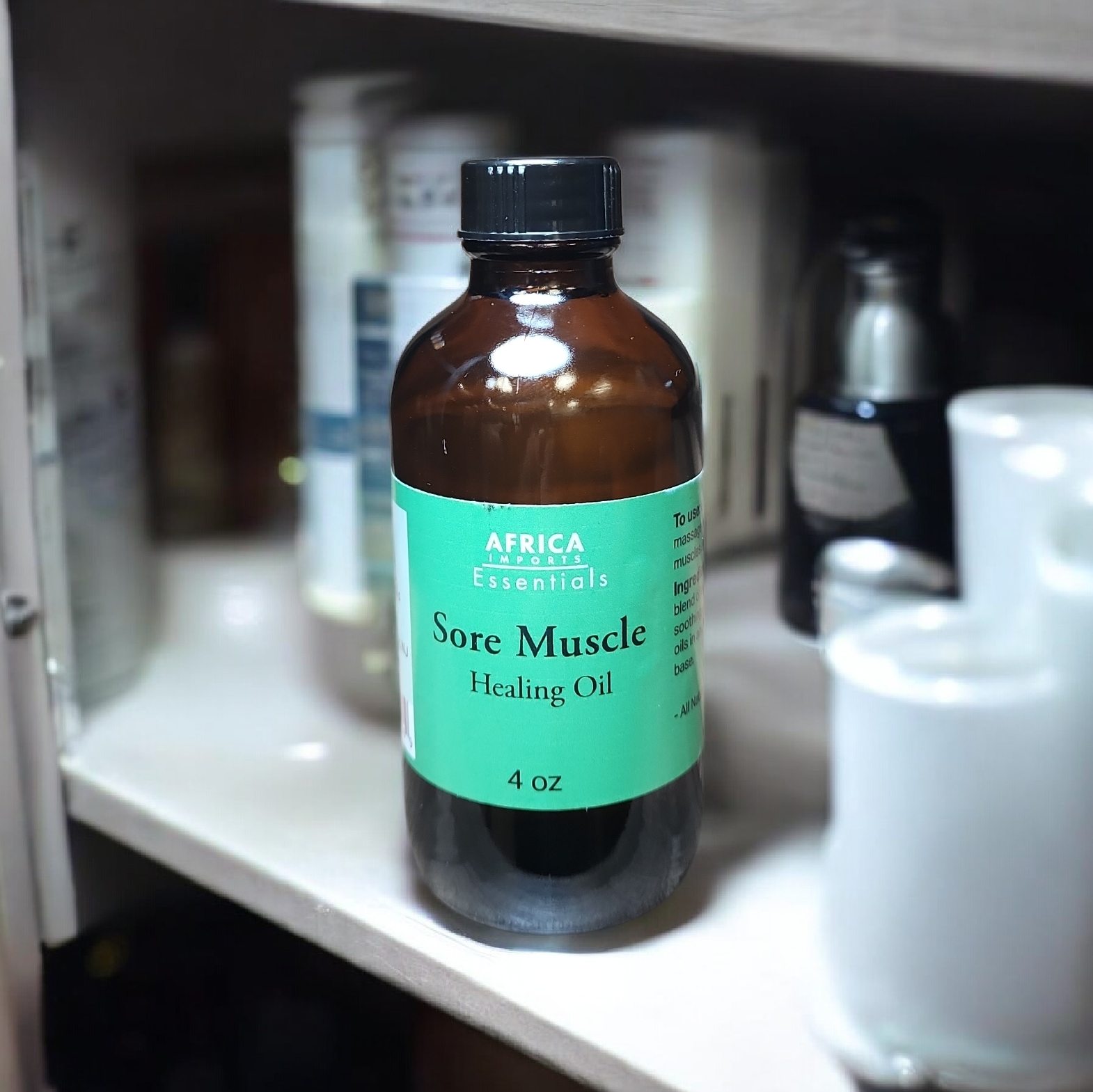 ESSENTIALS: Sore Muscle Healing Oil